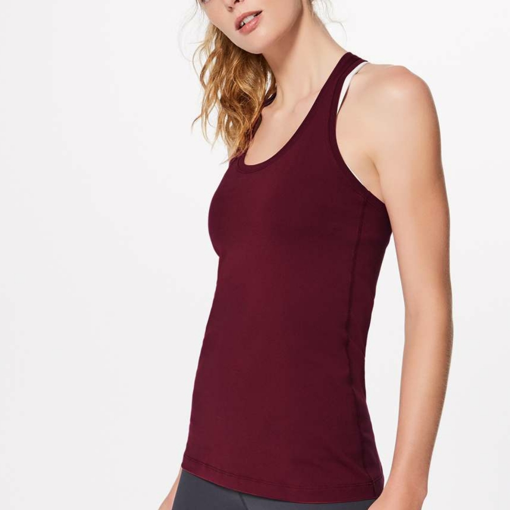 Lululemon Cool Racerback Luxtreme Rosewood 8